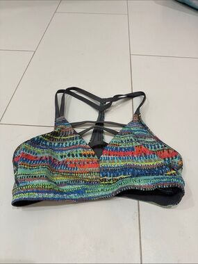 Victoria secret sport Multi-Color Strappy Women's sports bra Top Small
